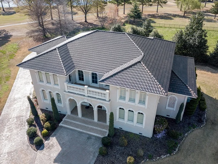 synthetic tile roof 